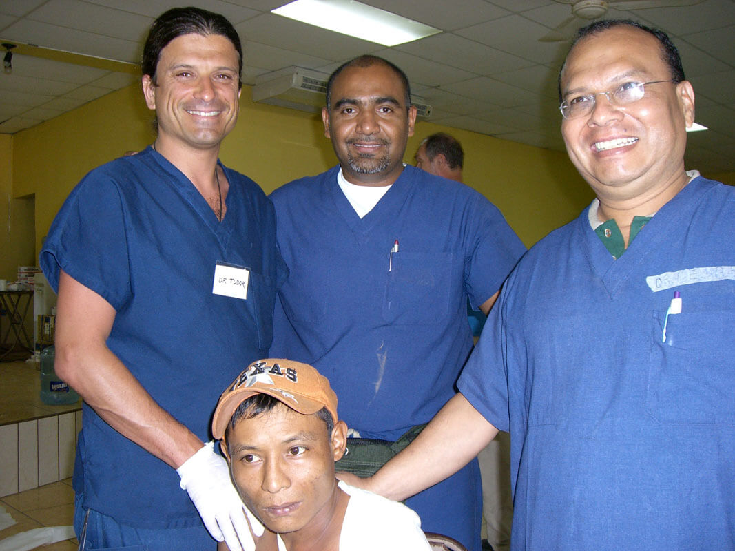 Dr Tudor on Medical Mission Honduras
